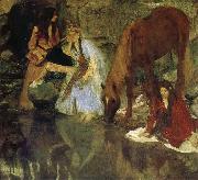 Edgar Degas Act oil on canvas